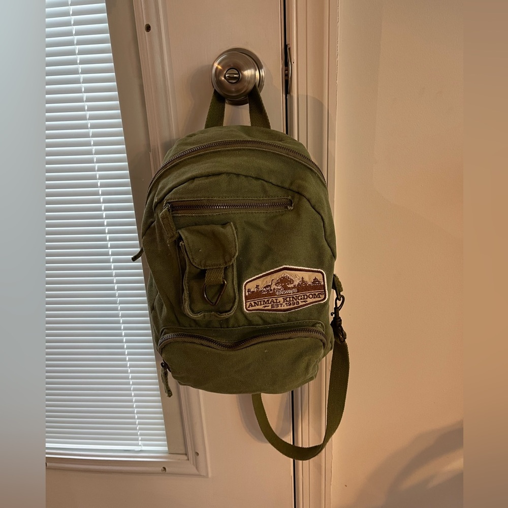 Disney Green Animal Kingdom Mini Backpack